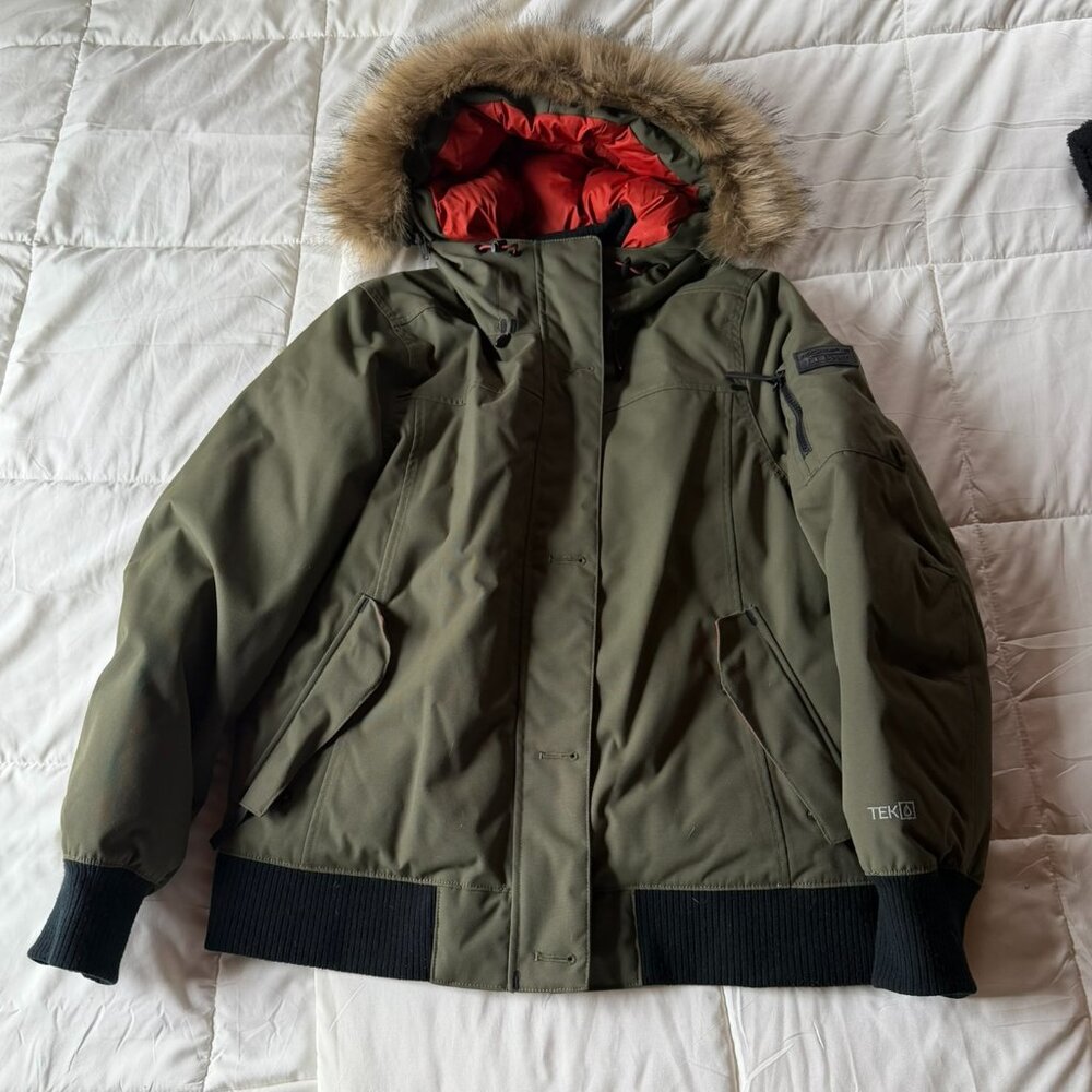 L.L. Bean Maine Mountain Jacket in Kelp Green